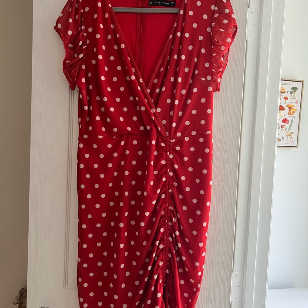 Red Polka Dot Dress